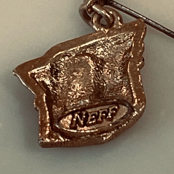 Gold Tone Stud Cardinal Earrings - Picture 3 of 7